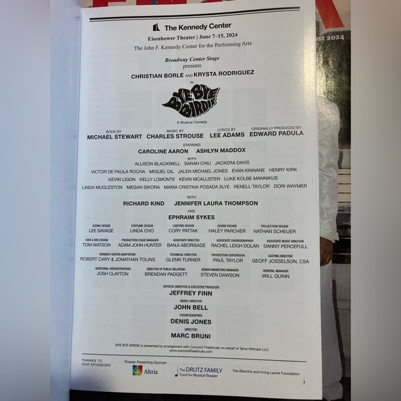 2024 Bye Bye Birdie Kennedy Center - Picture 2 of 5